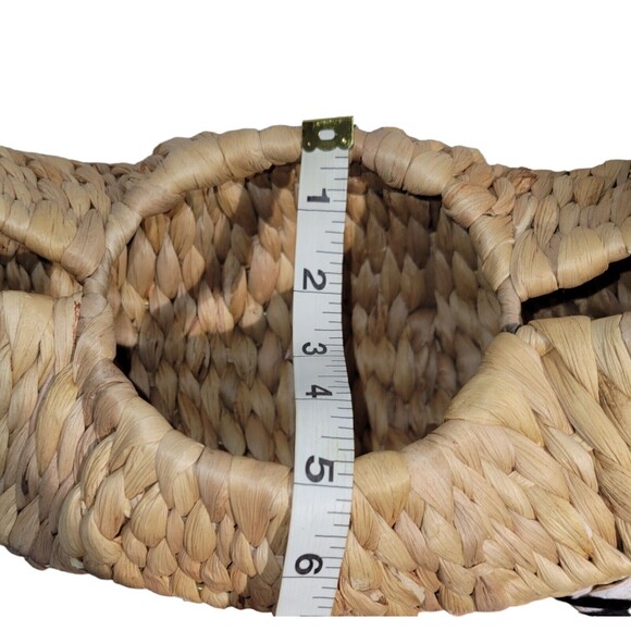 Hanging Smiling Sloth Planter Rattan Hanging Medium Succulent Plant Basket BoHo - Picture 12 of 12